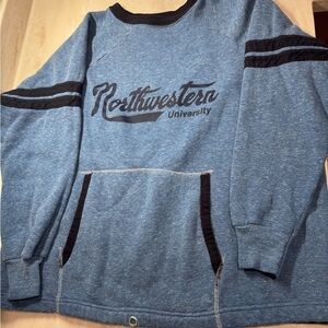 Vintage Northwestern University Women’s XL Sweatshirt 24x24 Inches